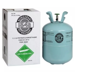 13.6kg Disposable Cylinder Freon Refrigerant R 134 a Gas