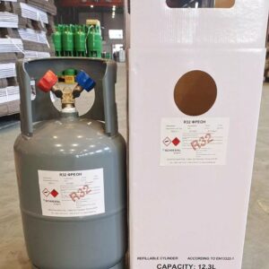 99.9% Purity 9kg Refillable Cylinder Gas R32 Refrigerant