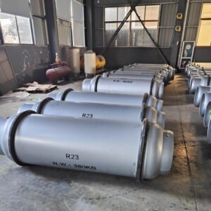 R23 Refrigerant Gas in 380KG Ton Tank