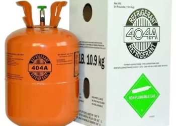 Factory Sale 10.9kg Disposable Cylinder Refrigerant R404A