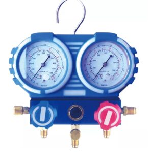 High Quality OEM Single or Double Valve Refrigerant Manifold Pressure Gauge