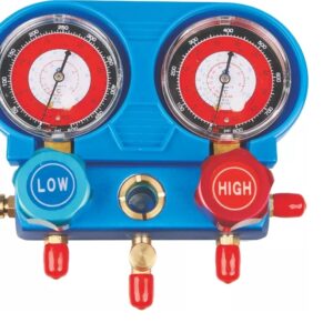 Single Double Gauge Valve OEM Design Refrigerant Use Manifold Pressure Set