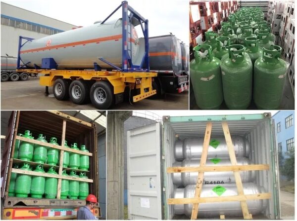 ISO Tank Packing Refrigerant Gas R410A